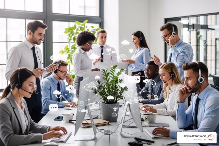 hosted VoIP for business